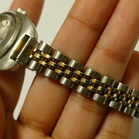 Vintage Seiko Matic Lady 2517-0530 Two-Toned Mechanical Watch 21 Jewels main image 7